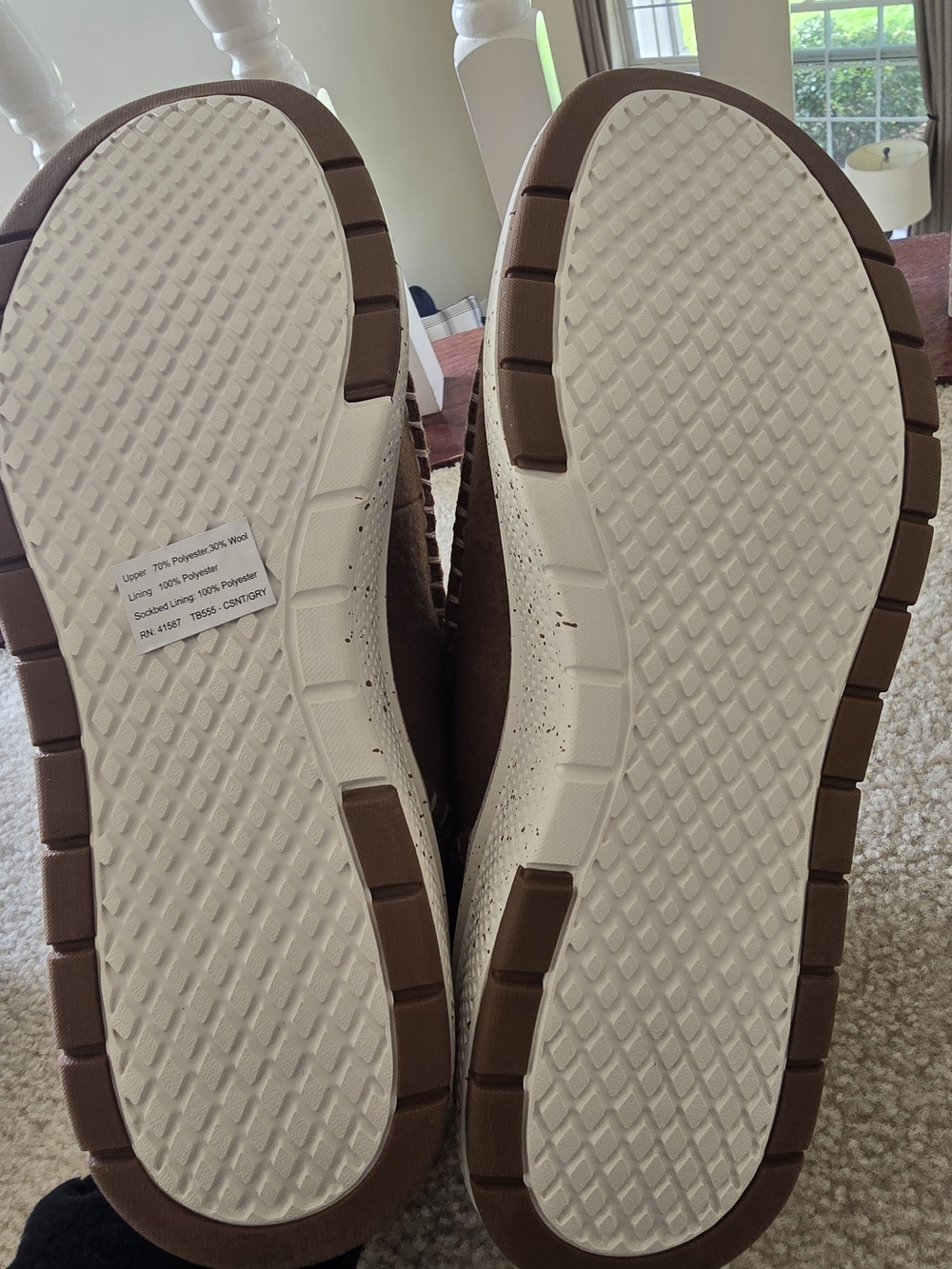 Skechers Woman's Brown Cozy Slip-On Shoes - Picture 5 of 7